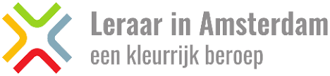 Logo Leraar in Amsterdam een kleurrijk beroep