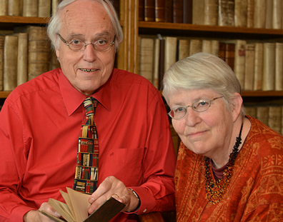 In 2012 schonk het echtpaar prof. dr. Ferenc Postma en dr. Margriet Gosker hun privébibliotheek aan de VU.