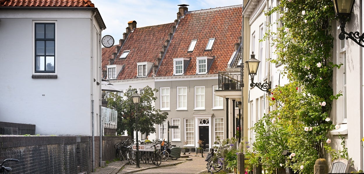 Een straat in Nederland.