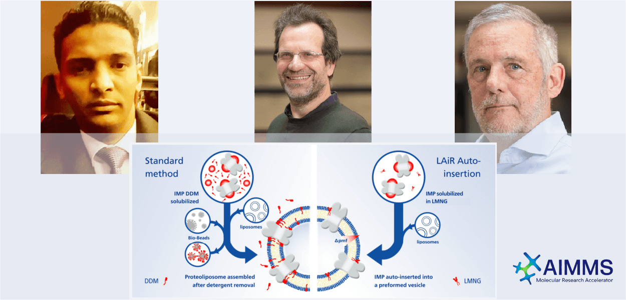Visual description of the new method developed by Amer Asseri, Dirk Bald and Holger Lill (from left to right in picture) in collaboration with the Osaka University and Delft University of technology. 