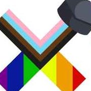 Logo voor Pride University, de alliantie van LGBTQ+ netwerken van het Amsterdamse hoger onderwijs.