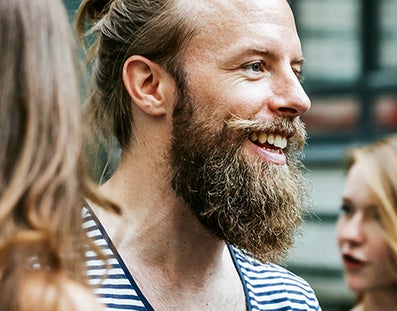  Man with beard