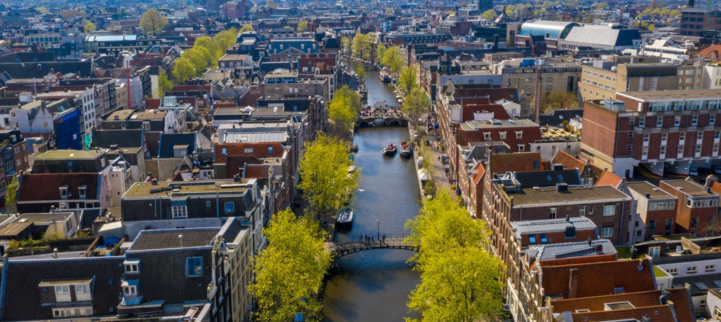Stadsgezicht Amsterdam