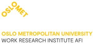 Logo OSLOMET Oslo Metropolitan University Work Research Institute AFI